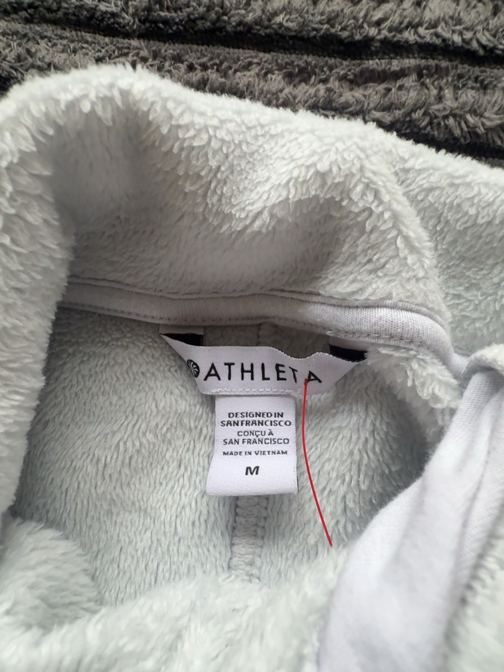 Athleta heather Gray Funnel Neck Sweater - Picture 3 of 3